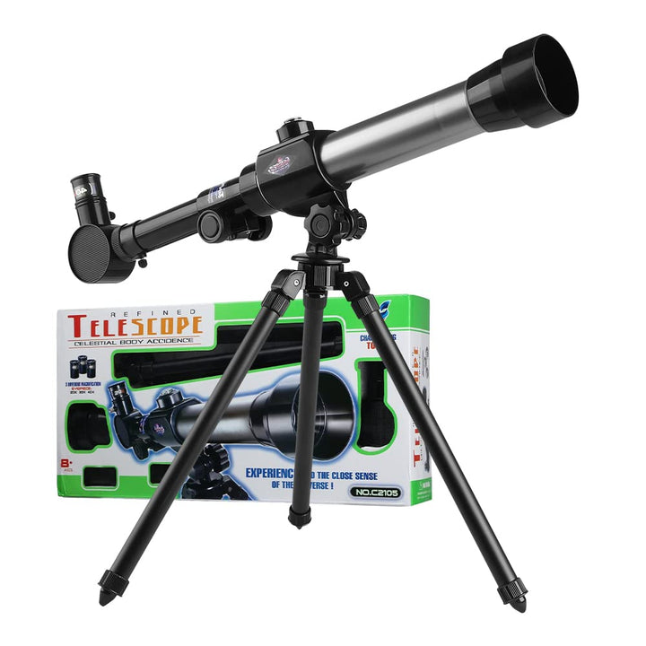HONPHIER Kinder Teleskop Kinderspielzeug 20X-30X-40X Astronomisches Kinder Fernrohr Teleskop mit Tri
