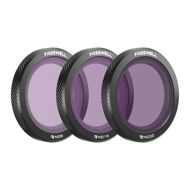 Freewell Magnetische Filter für DJI Neo 3er-Pack ND8, ND16, ND32: Verbessern Sie Ihre Luftbildaufnah