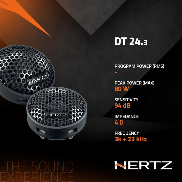 Hertz Dieci DT-24.3 Höchtöner mit Frequenzweichen