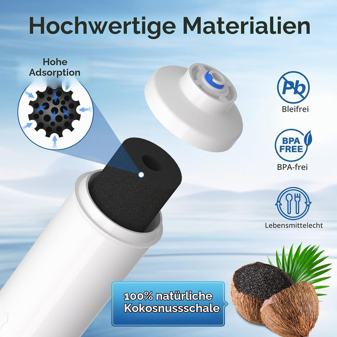 ICEPURE Wasserfilter Kühlschrank Kompatibel mit Samsung DA29-10105J, DA29-10105J HAFEX/EXP, DA99-021