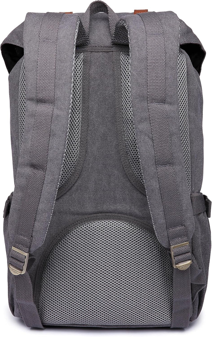 KAUKKO Unisex Ep5 Rucksack 45 x 27 x 17cm (HxBxT) （canvas Grau）, 45 x 27 x 17cm (HxBxT) （canvas Grau