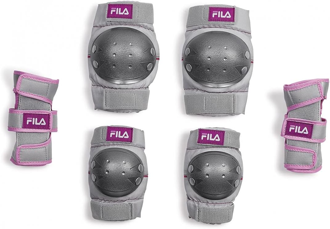 FILA Mädchen J-one Combo Girl 3 Set Inline Skate S (28-32) BK/WT/MAG, S (28-32) BK/WT/MAG