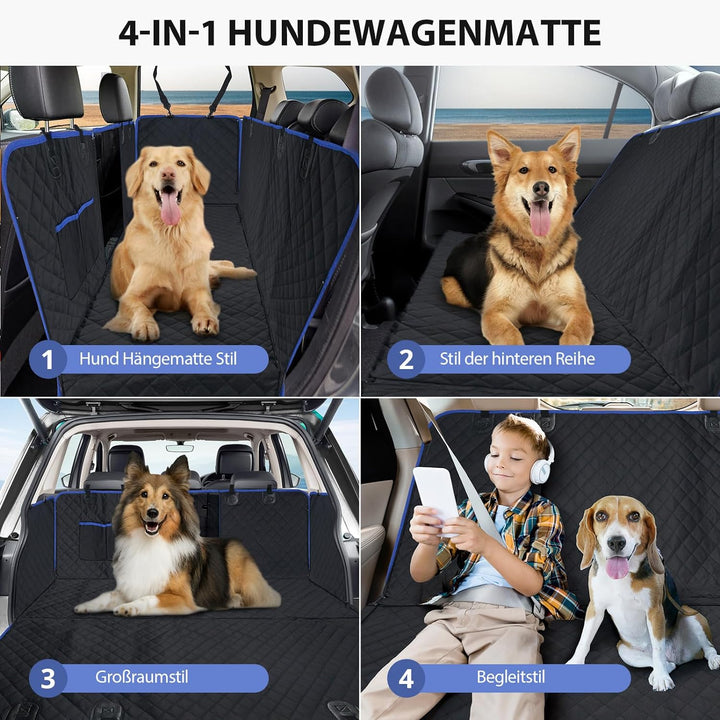 Heatail Hundedecke Auto rückbank,Wasserabweisende Hundedecke für Auto,Rücksitzhundesitz Auto rückban