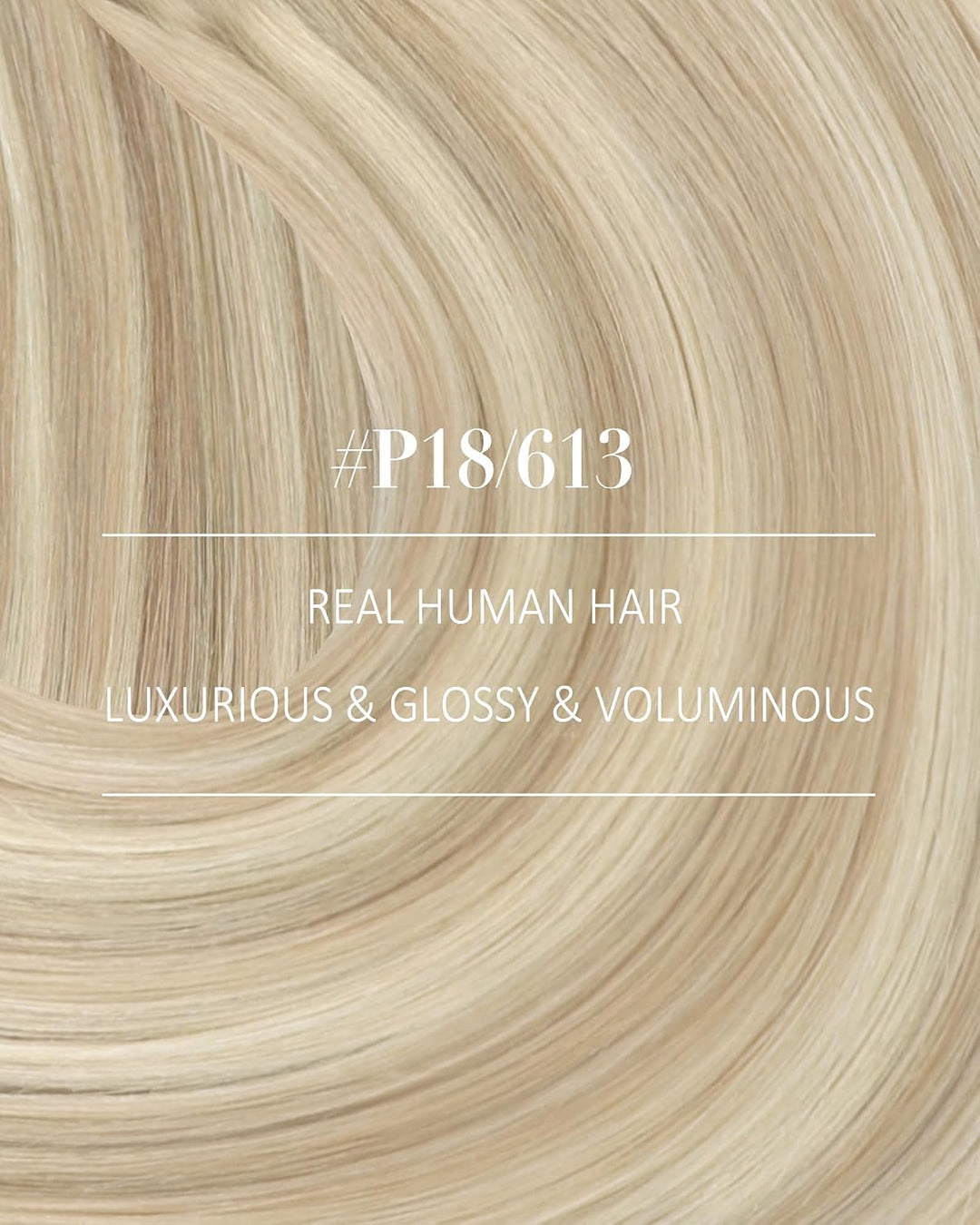 YoungSee Clip in Extensions Echthaar Aschblond Echthaar Extensions Clip Blond Strahnchen Platinblond