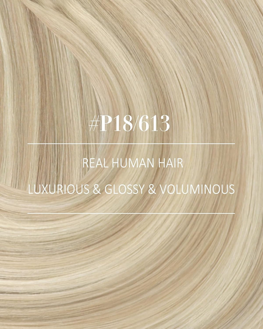 YoungSee Clip in Extensions Echthaar Aschblond Echthaar Extensions Clip Blond Strahnchen Platinblond
