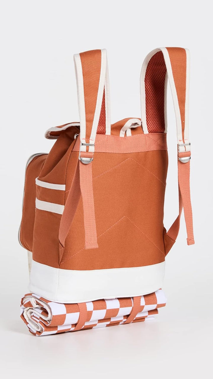 SunnyLIFE Luxe Picknick-Rucksack | Terrakotta