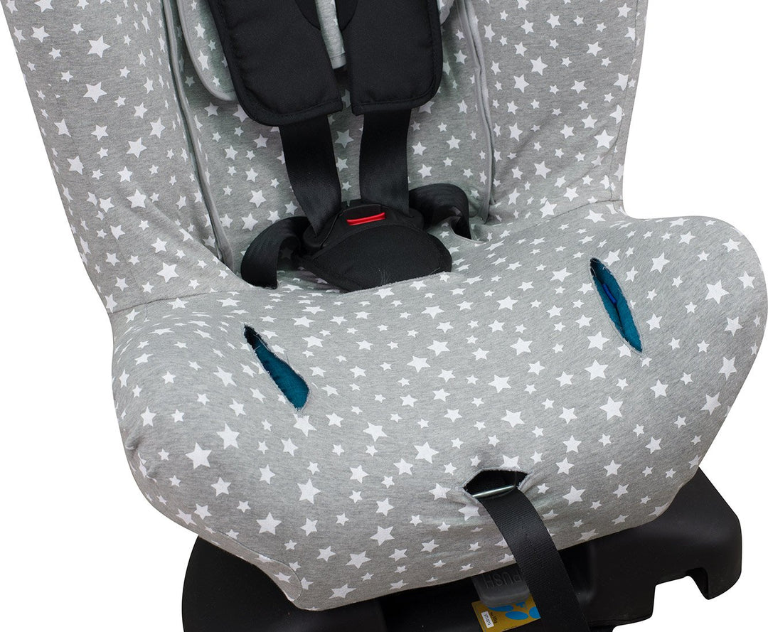 JYOKO KIDS Bezug für Autositz kompatibel mit Axkid (White Star, Axkid Minikid Kidzone Duofix) Axkid
