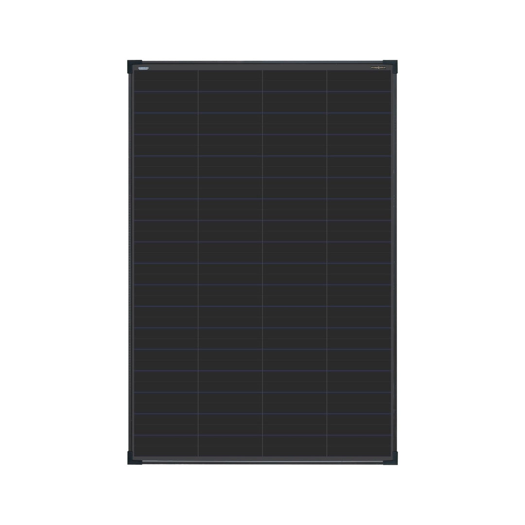 enjoy solar® 200W 12V Monokristallines Solarmodul mit HPBC-Technologie - 25% Hocheffizienz, 182mm So