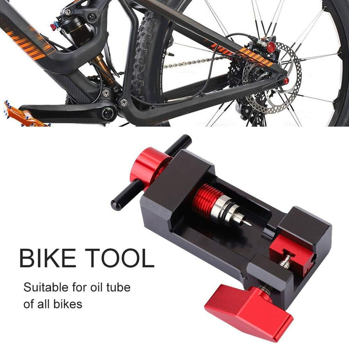 Wakects Hydraulische Bremsen Einpresswerkzeug,Fahrradrohrwerkzeug aus Aluminiumlegierung, Auspuffroh