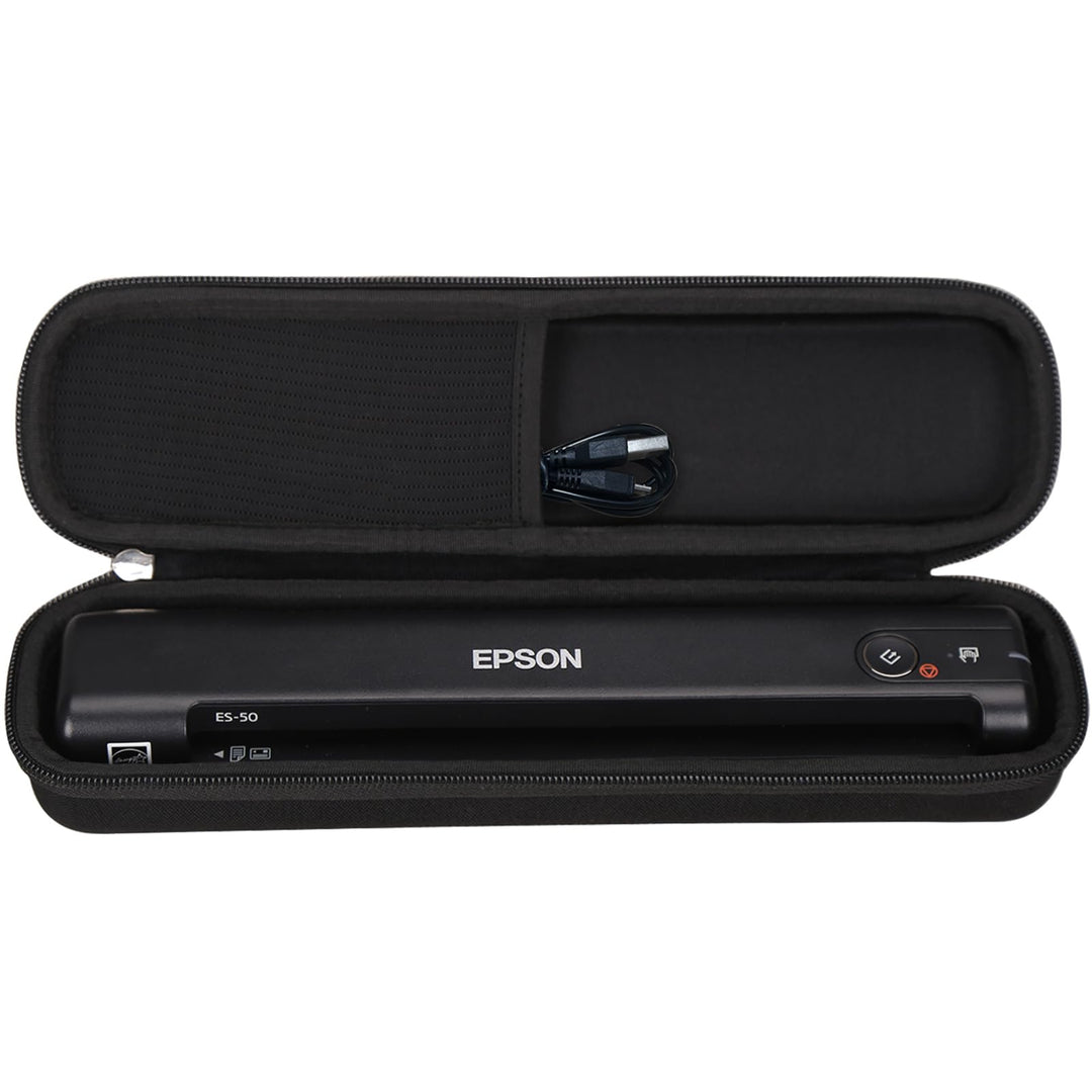 Aproca Hartschalen-Reisetasche für Epson Workforce ES-50 / ES-55R / ES-60W / ES-65WR / DS-30 / DS-70