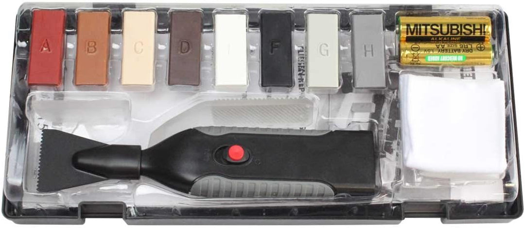Fliesen Reparatur-Set für Keramik- und Kunststoffoberflächen, 1 Stück, glänzend, Verkleben, Rechteck