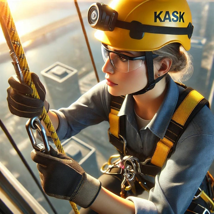 KASK Schutzhelm Primero Air, Bauhelm, Arbeitshelm, Drehrad, 14 Belüftungskanäle, nach EN397 und EN50