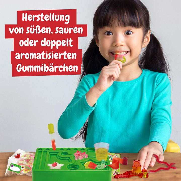 Science4you Gummibärchen-Labor – Gummibärchen selber Machen & Fruchtgummi Labor 19 Verschiedenen For