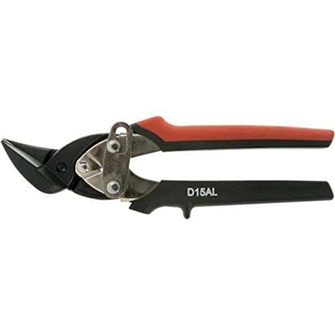 Bessey D15AL-BE Left Straight Cut Compact Aviation Snip 0ffset Jaw, Green/Black by Bessey, D15AL-BE