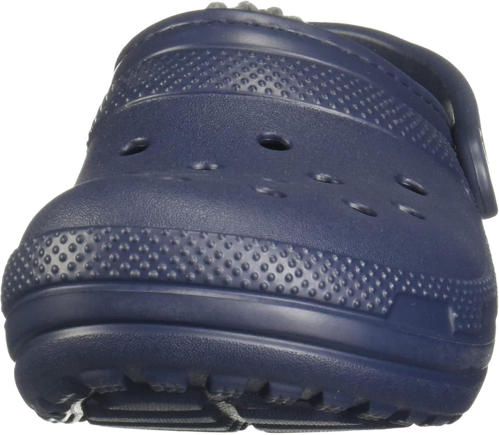 Crocs Unisex Classic Lined Clogs 37/38 EU Navy Charcoal, 37/38 EU Navy Charcoal
