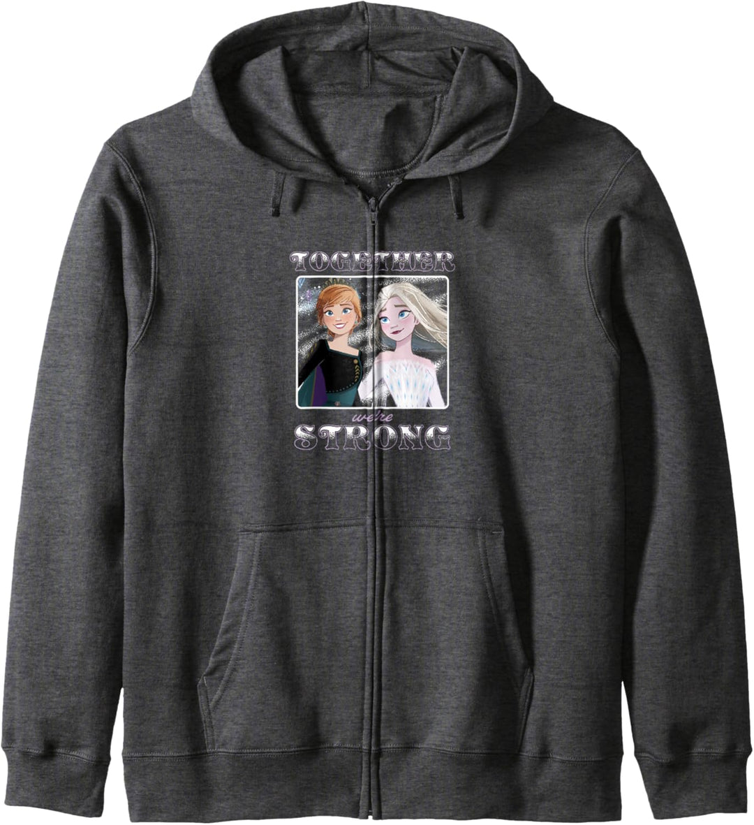 Disney Frozen 2 Anna & Elsa Together We're Strong Kapuzenjacke