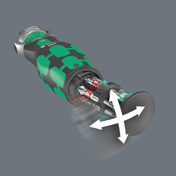 Wera 05004284001 8009 Zyklop Pocket Set 3, Knarren-Satz, 27-teilig