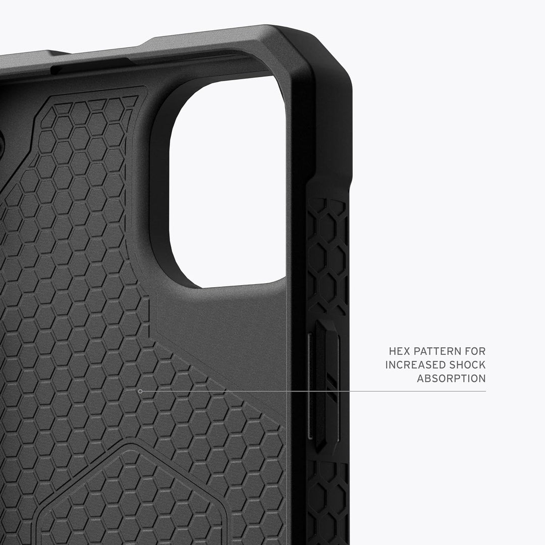 URBAN ARMOR GEAR Monarch Pro Schutzhülle kompatibel mit Apple iPhone 15 Plus Hülle [Wireless Chargin