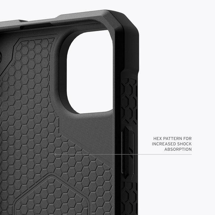 URBAN ARMOR GEAR Monarch Pro Schutzhülle kompatibel mit Apple iPhone 15 Plus Hülle [Wireless Chargin