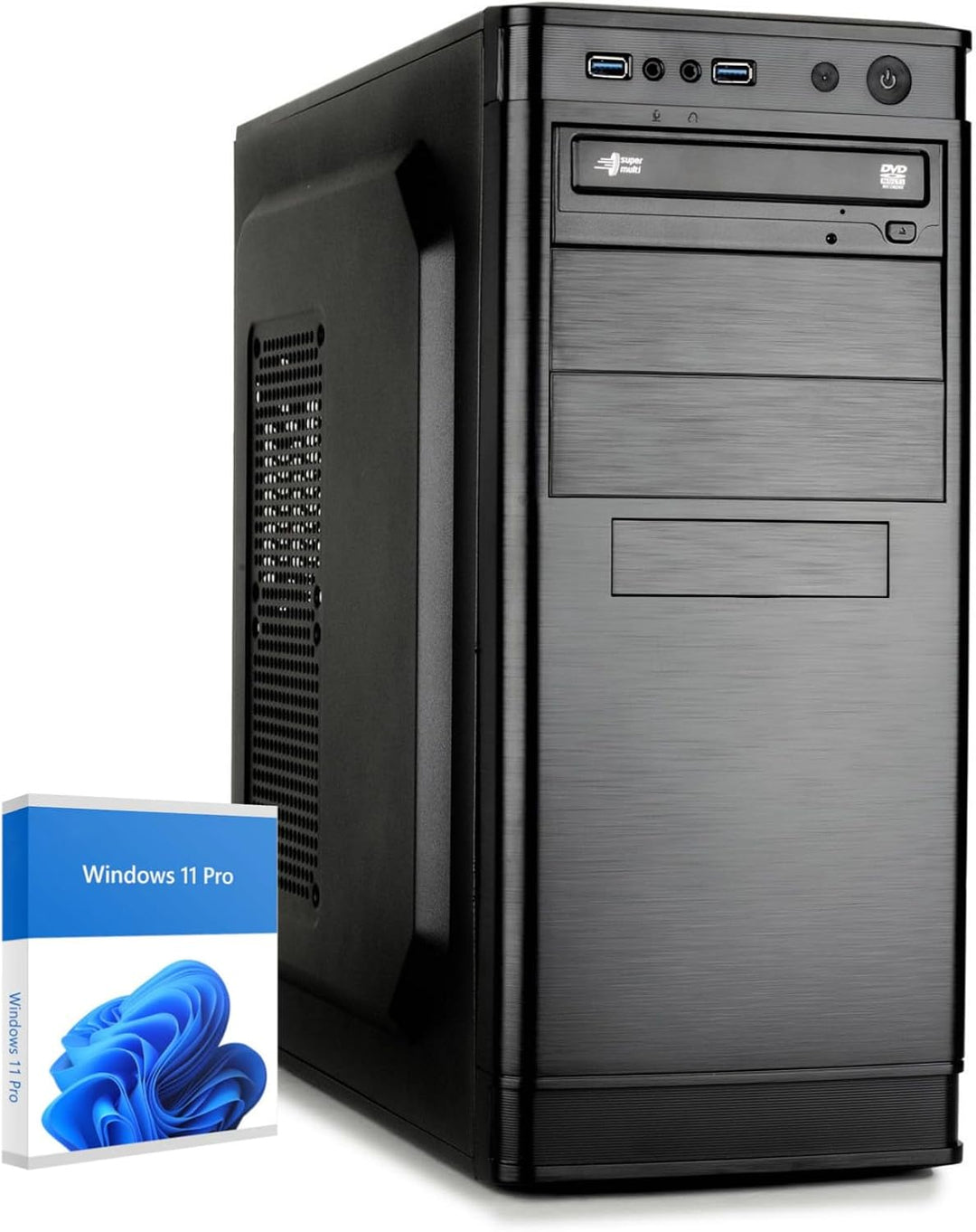 dcl24.de Office PC [18855] AMD Ryzen 5-7600X 6x5.3 GHz Turbo - 16GB DDR5, 500GB SSD, GT1030 2GB, WLA