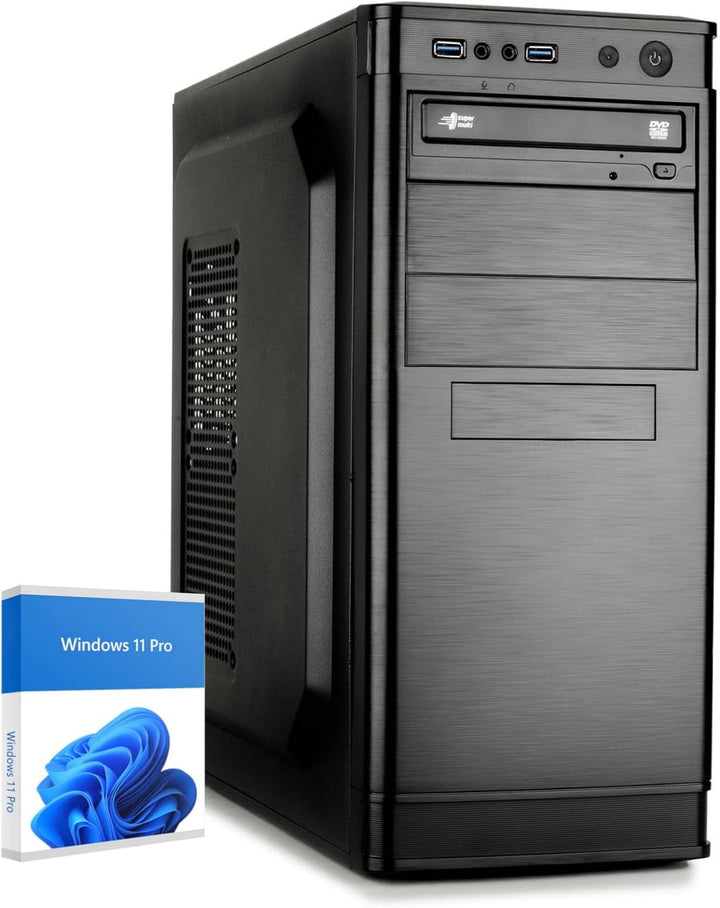 dcl24.de Office PC [18855] AMD Ryzen 5-7600X 6x5.3 GHz Turbo - 16GB DDR5, 500GB SSD, GT1030 2GB, WLA