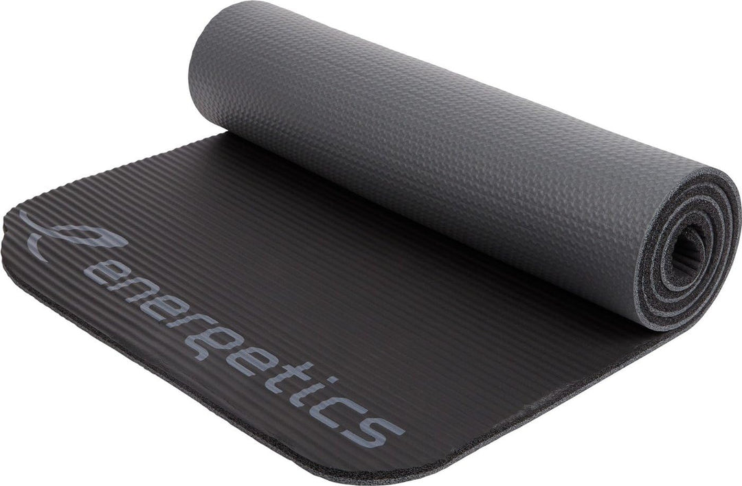 ENERGETICS Gymnastik-Matte NBR Mat 180cm 1.5 BLACK/GREY DARK 180 cm, 180 cm