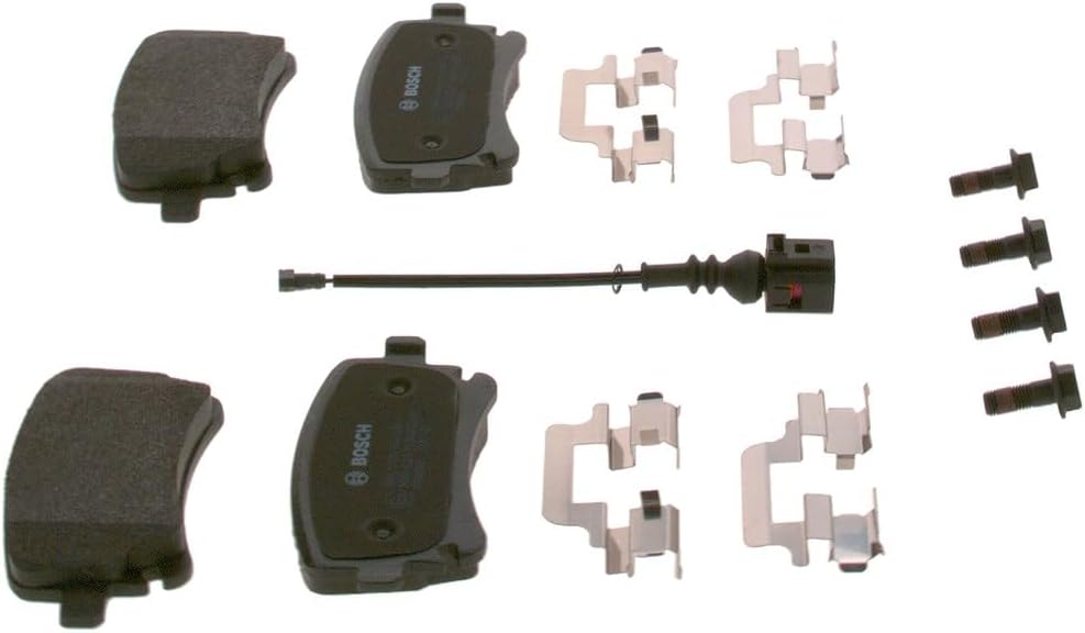 Bosch BP1018 Bremsbeläge - Hinterachse - ECE-R90 Zertifizierung - vier Bremsbeläge pro Set