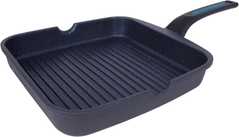 ARCOS Thera Antihaft-Grillpfanne 28x28 cm für Induktion, Gas und Glaskeramik Grill aus Gusseisen mit