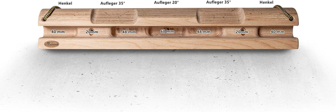 Kraxlboard® Portable - Das kleine Aber feine Hangboard für den kleinen Geldbeutel