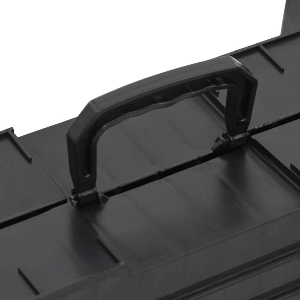 vidaXL Hunderampe Klappbar Schwarz 153x40x12,5cm Kunststoff Hundeautorampe