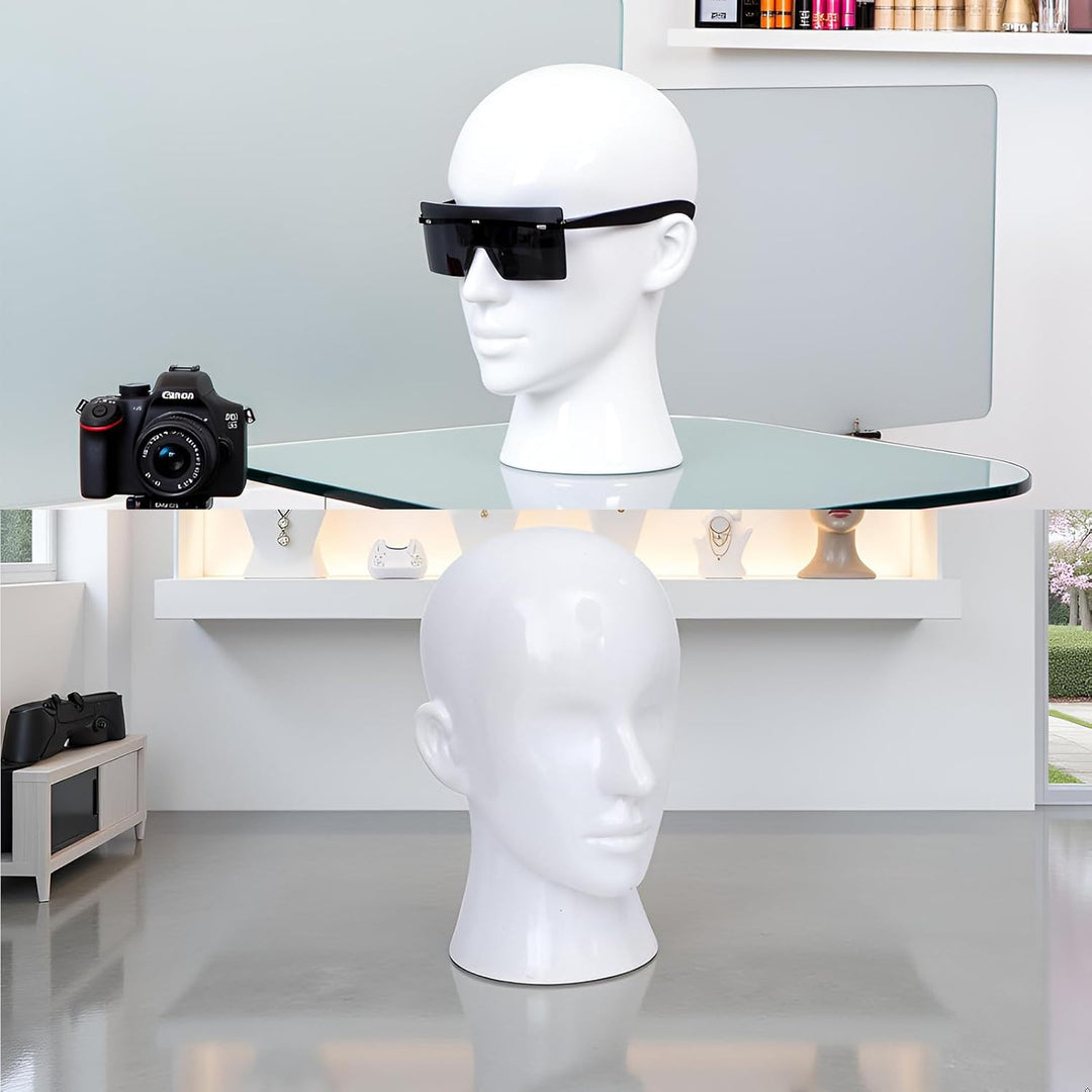 Mannequin Head Male Professional Cosmetology Mannequin Head for Display Headset, Kopfhörer, Spielkon