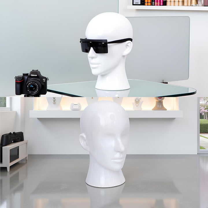 Mannequin Head Male Professional Cosmetology Mannequin Head for Display Headset, Kopfhörer, Spielkon