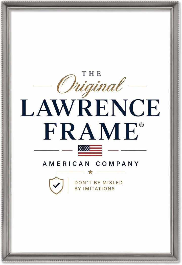 Lawrence Frames Bilderrahmen aus Zinn, Antik-Look, 20,3 x 30,5 cm zinnfarben 8x12, zinnfarben 8x12
