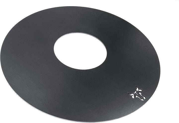 tuning-art GR01 Grillring | Grillplatte | Feuerplatte | Plancha | BBQ-Platte - für Weber, Grösse:60e