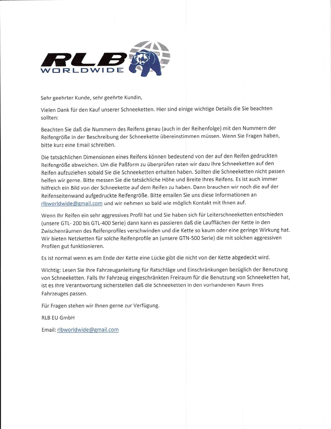 Grizzlar GTL-253 Schneeketten 20x10.00-8