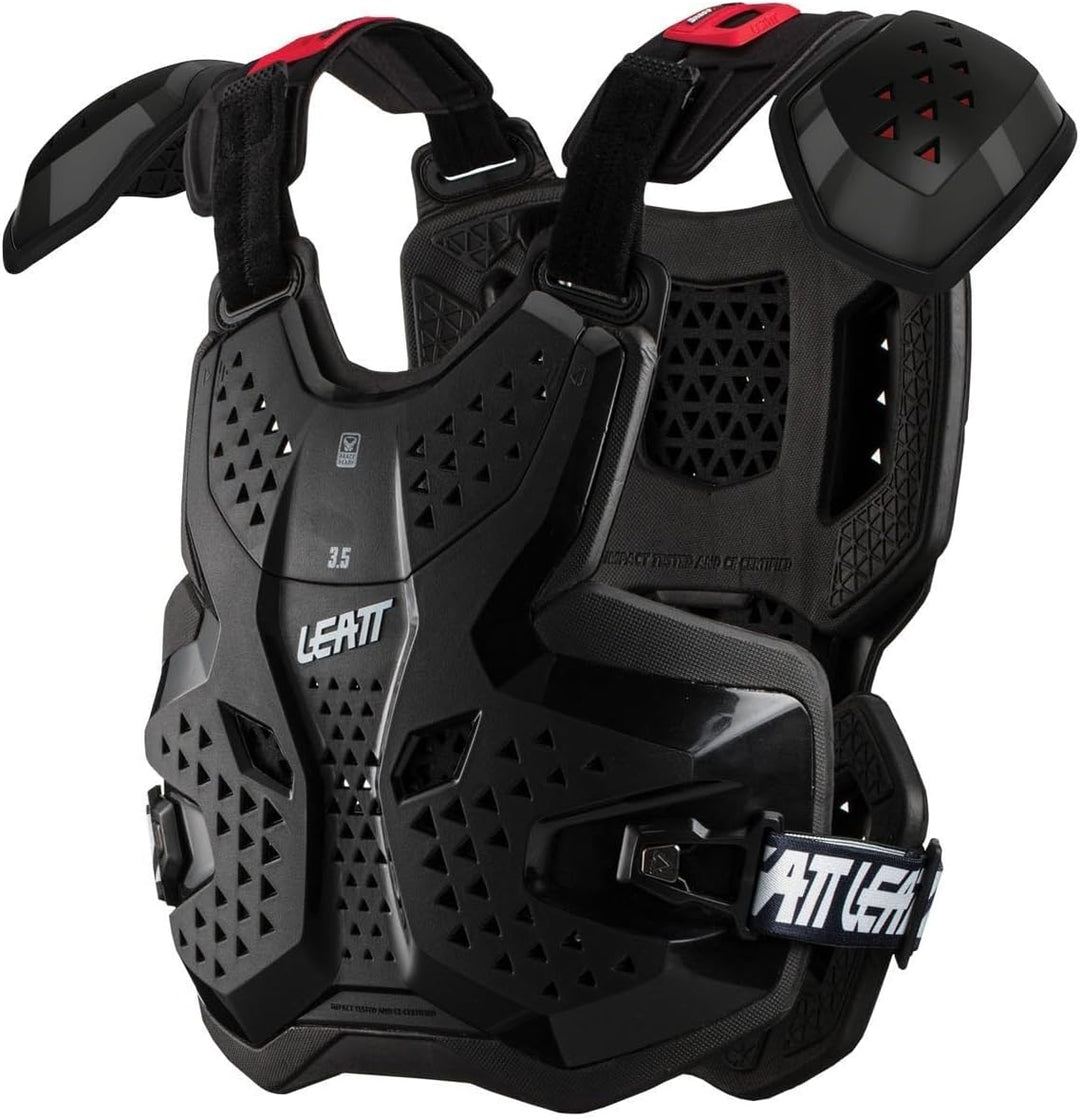 Leatt 3.5 Pro Brustprotektor Schwarz S-XL, Schwarz S-XL