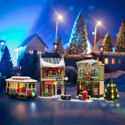 LIGHTAILING Licht-Set Für Lego- 10308 Weihnachtlich-geschmückte-Hauptstrasse - Led-Beleuchtungsset K