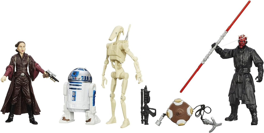 Hasbro Star Wars Episode I Digital Release Commemorative Collector Set mit 4 Figuren