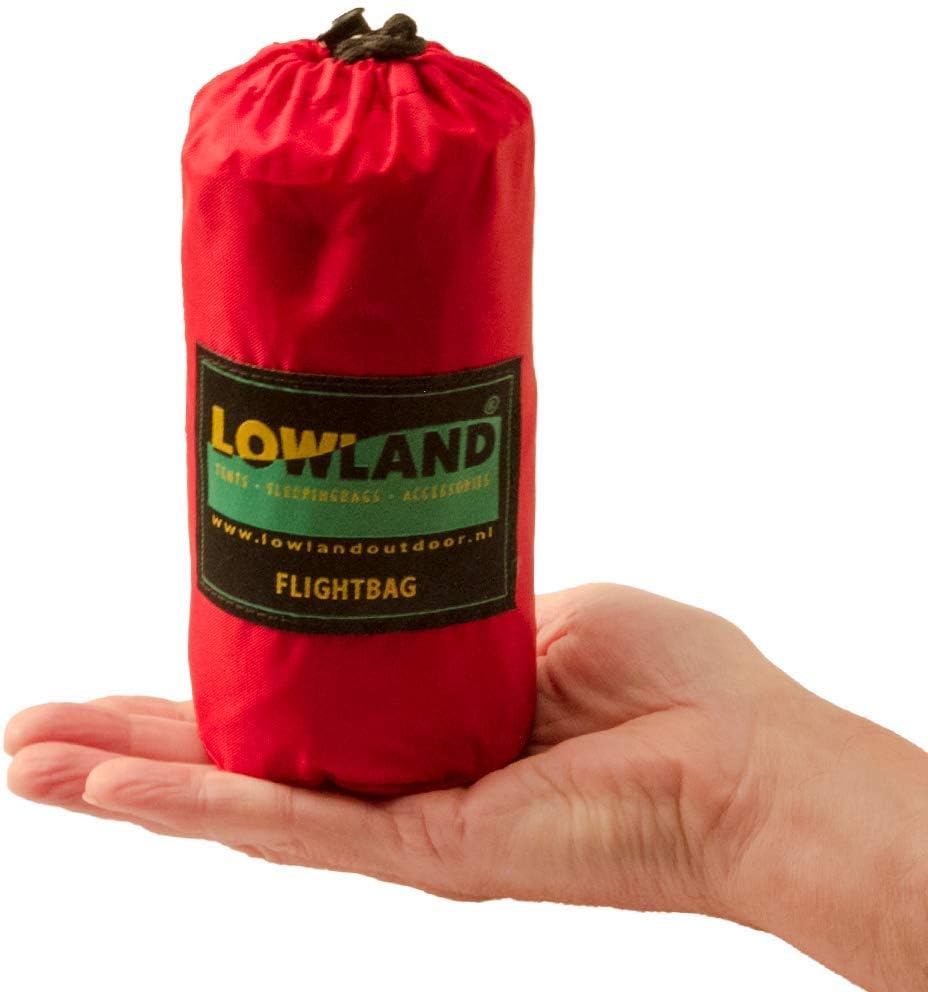 LOWLAND OUTDOOR® Transporthülle für Rucksäcke Rot, Rot