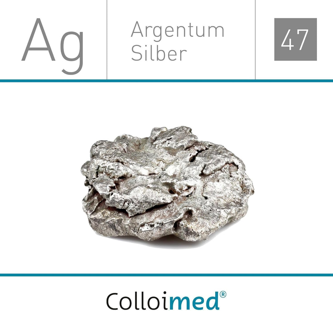 Colloimed Silber-Elektroden XL 1 Paar 2mm x 140mm für Colloidmaster CM1000 (Ag 2x140mm) Silber 2x140