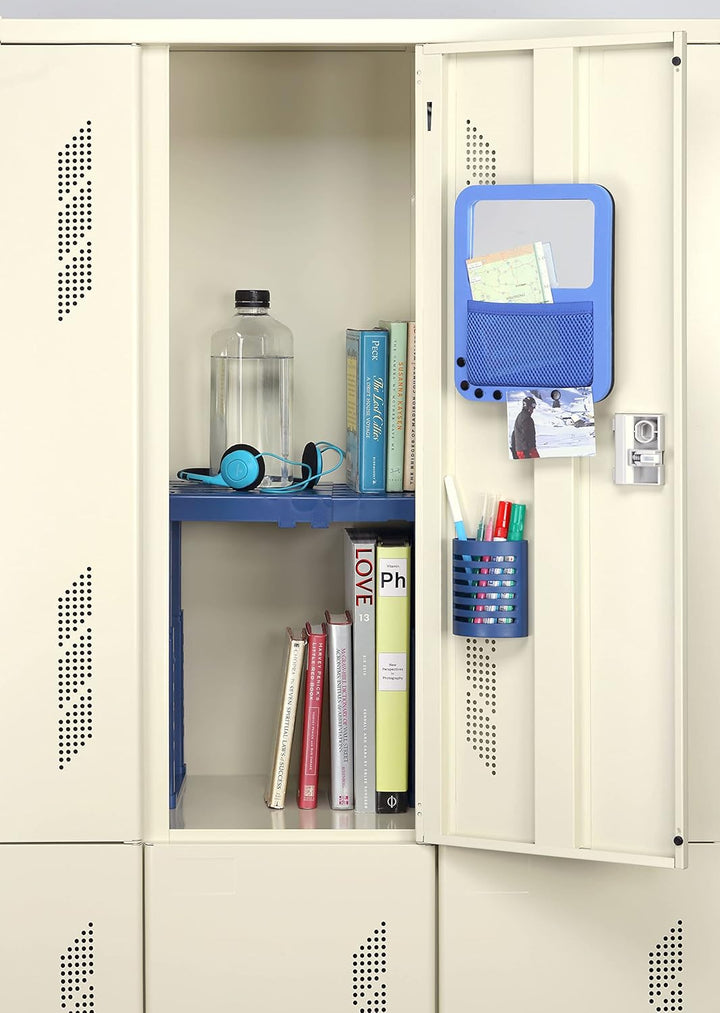Tools for School Spind-Regal-Organizer für Schulspind – Spind-Organizer – starker ABS-Kunststoff – v