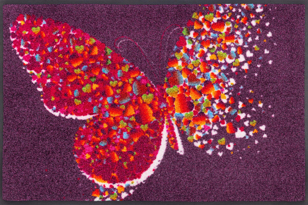 wash+dry Fussmatte, Papallona 50x75 cm, innen und aussen, waschbar