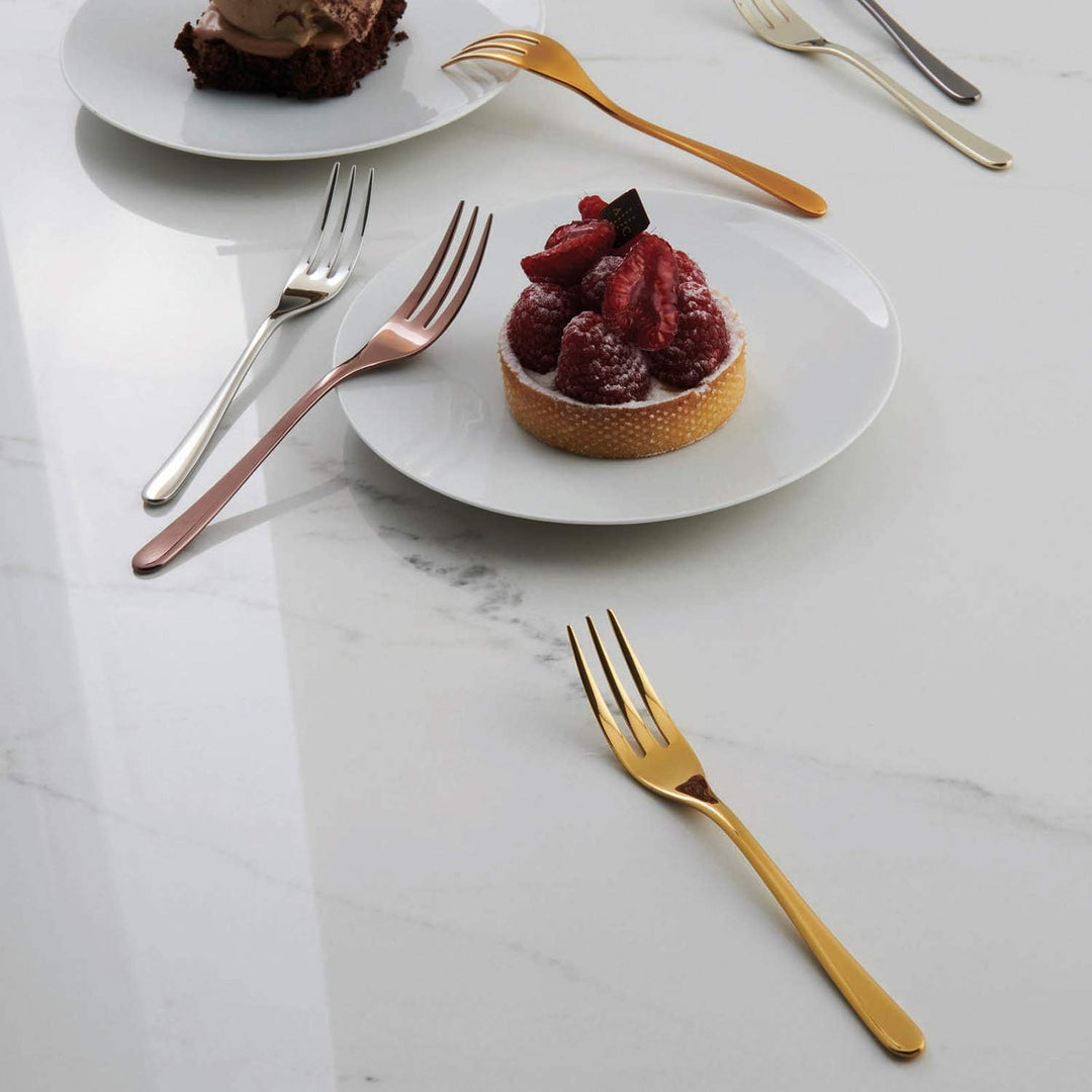 Rosenthal Sambonet - Taste - Kuchengabeln - Edelstahl - Multicolor - 6er Set