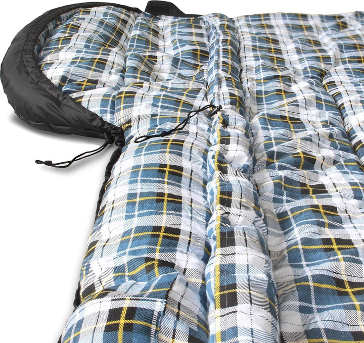 normani 4-in-1-Funktion Extrem Outdoor Schlafsack 'Antarctica' aus Nylon Rip-Stop mit 500 + 250 g/m²