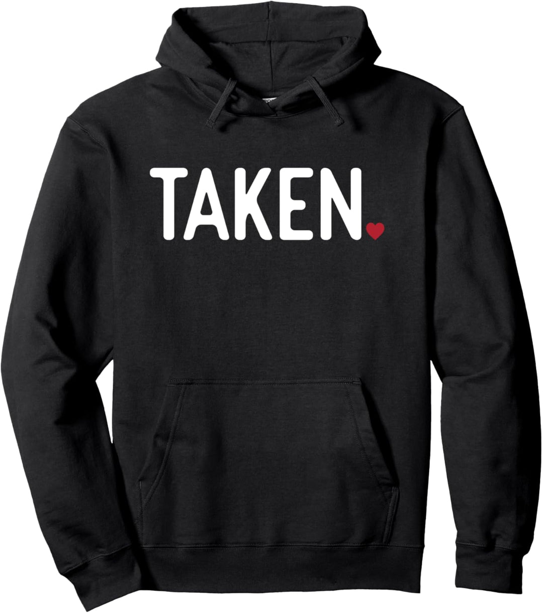 Vergeben In Liebe Valentinstag Matching Taken Pullover Hoodie