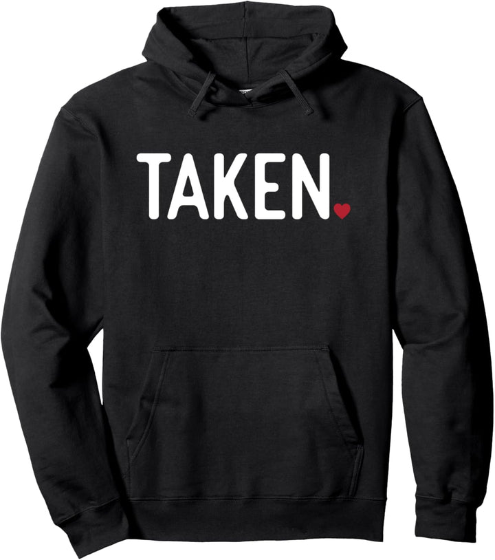 Vergeben In Liebe Valentinstag Matching Taken Pullover Hoodie