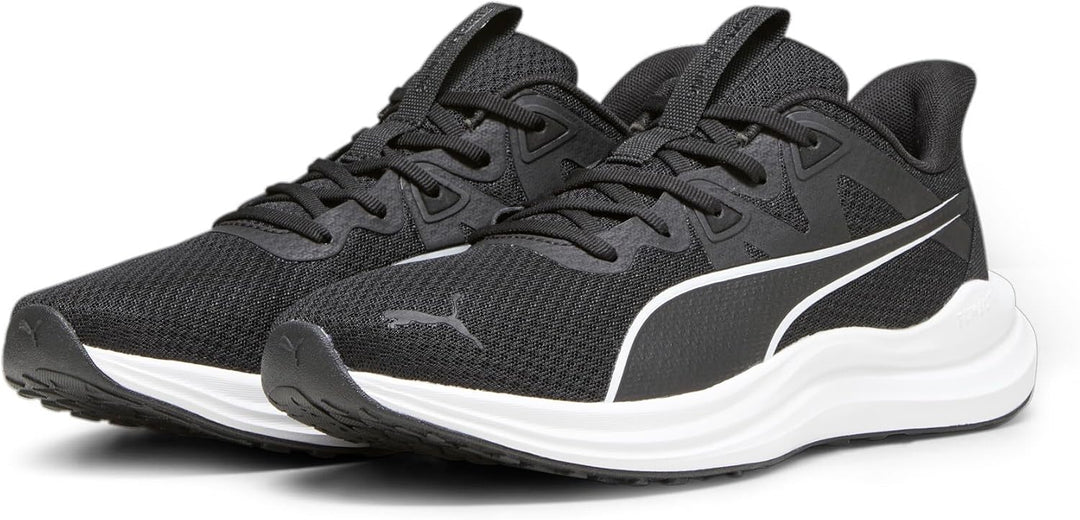 PUMA Unisex Reflect Lite TrailRoad Running Shoe 38 EU Puma Black Puma Black Puma White, 38 EU Puma B