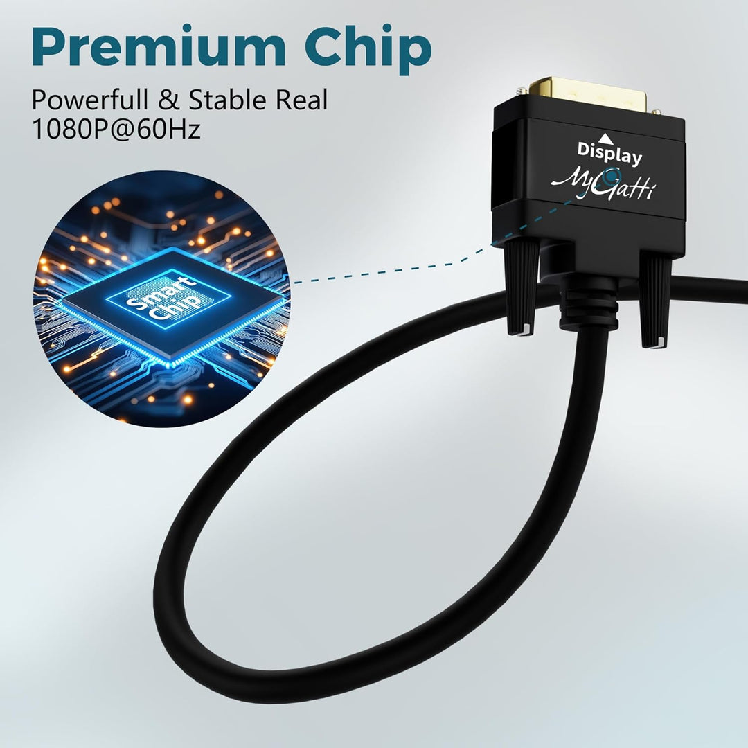 USB 3.0 auf DVI AdapterKabel 3 m,Typ-A Stecker auf DVI Stecker Bidirektionale,1080P Full HD für Fern