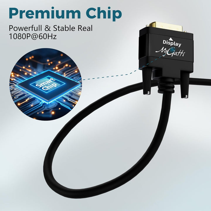 USB 3.0 auf DVI AdapterKabel 2 m,Typ-A Stecker auf DVI Stecker Bidirektionale,1080P Full HD für Fern