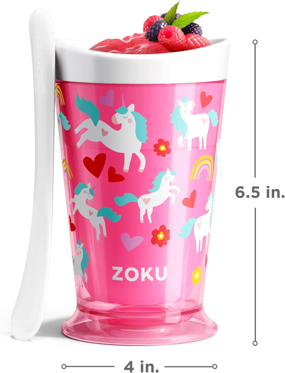 ZOKU Original Slush and Shake Maker, Slushy Cup für schnell gefrorene hausgemachte Einzelportion Slu